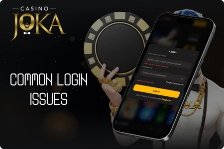 Joka Casino login issues